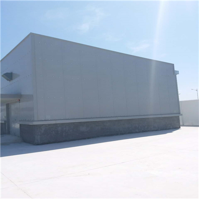 垃圾处理站泄爆墙安装流程